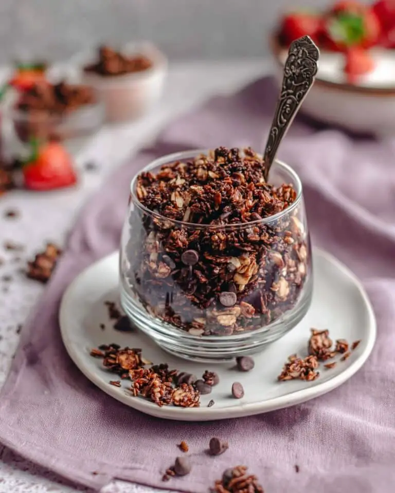 Dark Chocolate Cocoa Granola Recipe