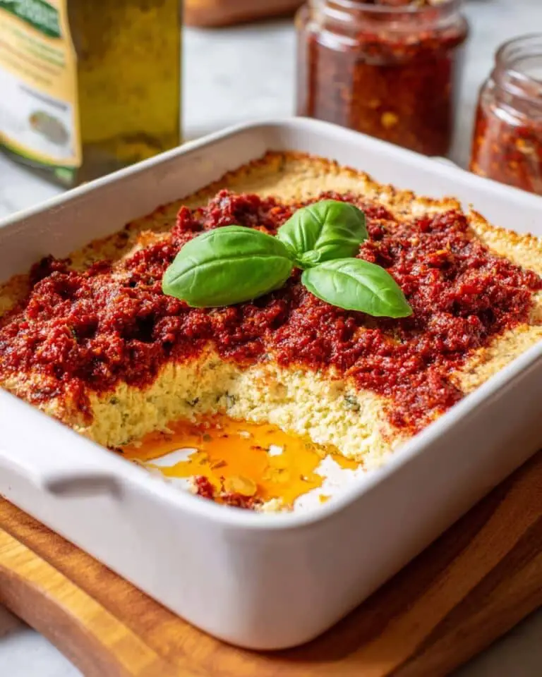 Pesto and Sun-Dried Tomato Dip Recipe
