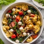 Balsamic Tortellini Caprese Salad Recipe