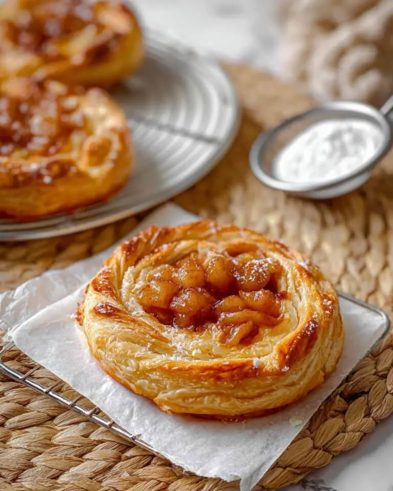 Apple Cinnamon Puff Pastry Nests with Cream Cheese Lor Confetti Recipe