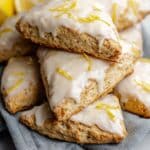 Earl Grey Scones with Lemon Glaze Recipe