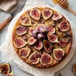 Upside-Down Almond Fig Cake Recipe