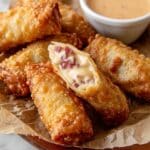 Reuben Egg Rolls with Thousand Island Dipping Sauce Recipe