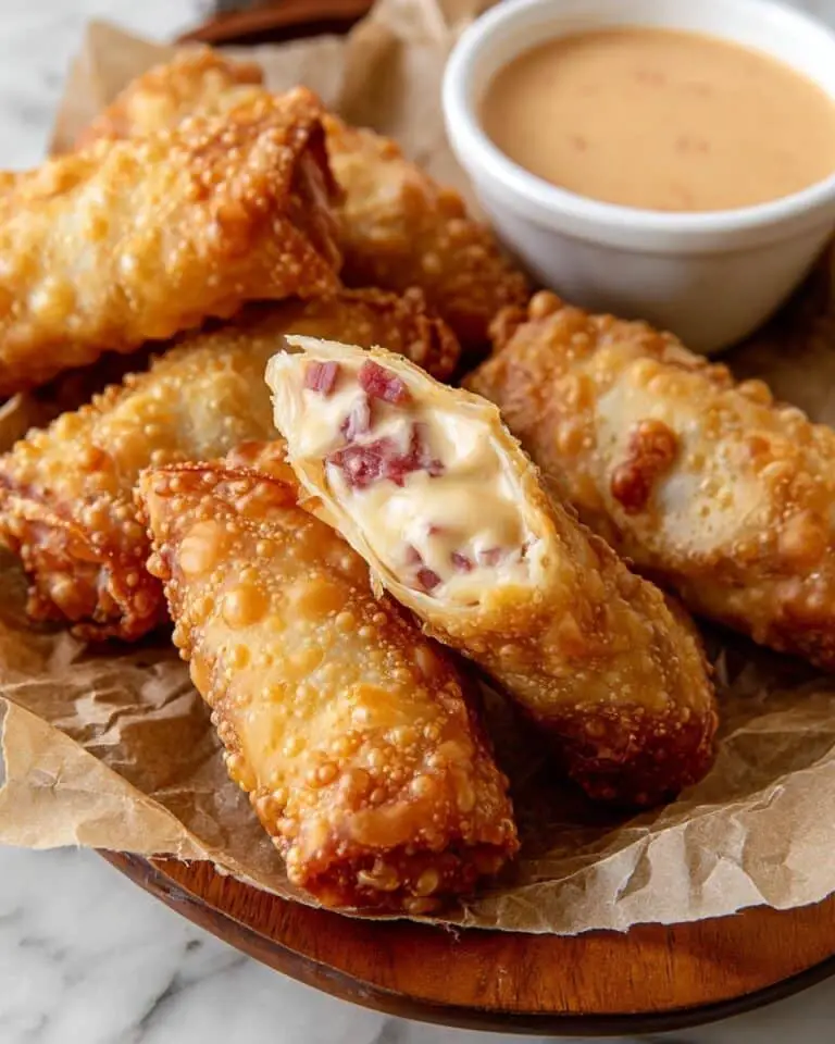 Reuben Egg Rolls with Thousand Island Dipping Sauce Recipe