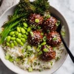 Sweet and Sticky Asian Meatballs Recipe