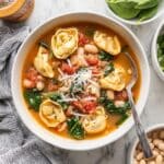 White Bean Tortellini Soup Recipe