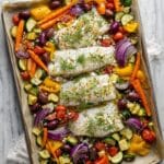 Sheet Pan Greek Tilapia Recipe