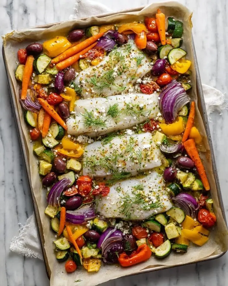 Sheet Pan Greek Tilapia Recipe