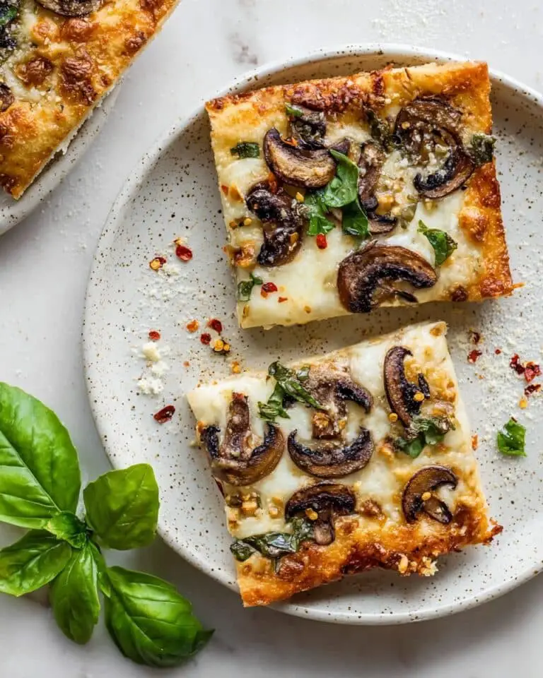 Mushroom Flatbread Recipe