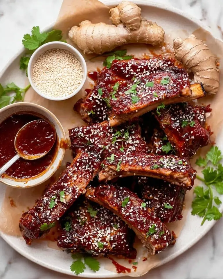 Baked Sticky Asian Ribs Recipe